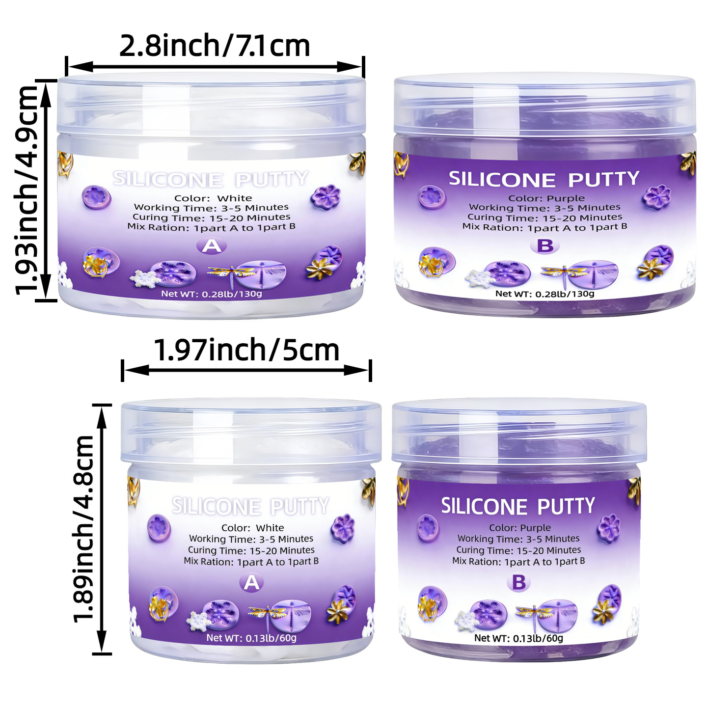 Candle Making Kits - Silicone Putty - Kit Pembuatan Cetakan