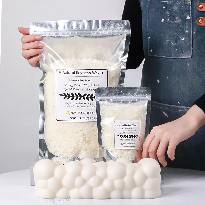 1000g 500g 250g 100g Lilin Ked - Candle Making Kits ulasan dan harga