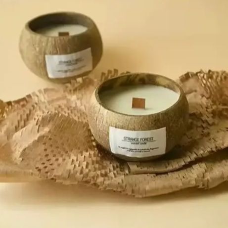 Lilin Aroma Kulit Kelapa Alami - Candle Making Oils ulasan dan harga