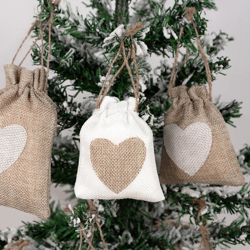 50pcs Tas Kanvas Linen Alami B - Jute Bag Packaging ulasan dan harga