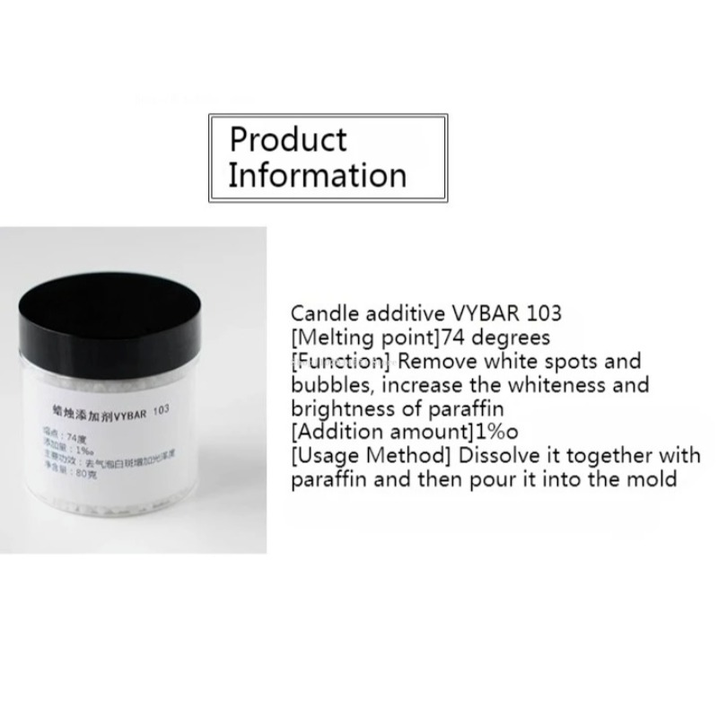 Aditif Lilin Wangi Vybar 260/1 - Candle Making Soy Wax ulasan dan harga