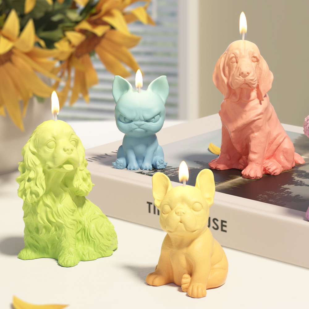 Cetakan Silikon Anak Anjing La - Candle Making Party ulasan dan harga