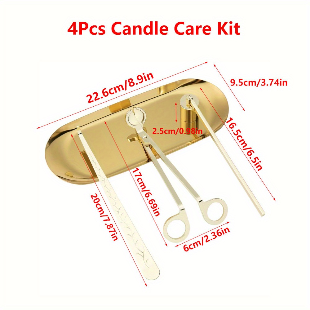 4 Buah/Set Kit Perawatan Lilin - Candle Making Tutorial ulasan dan harga