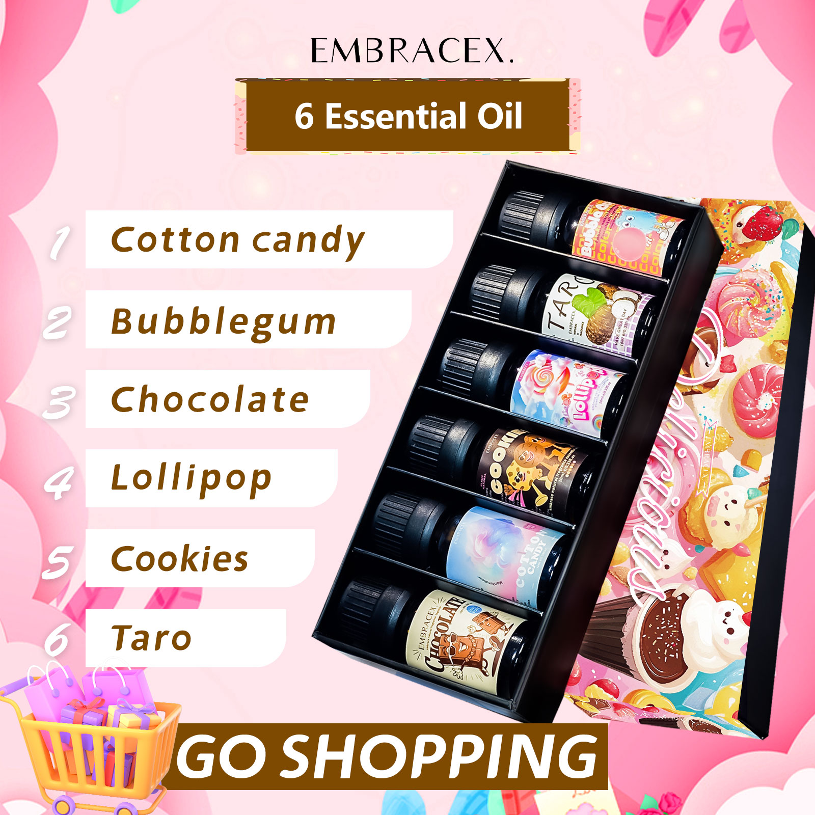 6 Buah/1Set Kotak Hadiah Minya - Candle Making Kits ulasan dan harga