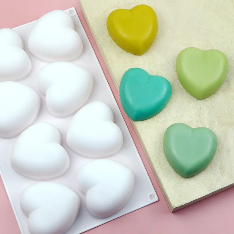 Love Heart cetakan sabun silik - Candle Making Items ulasan dan harga