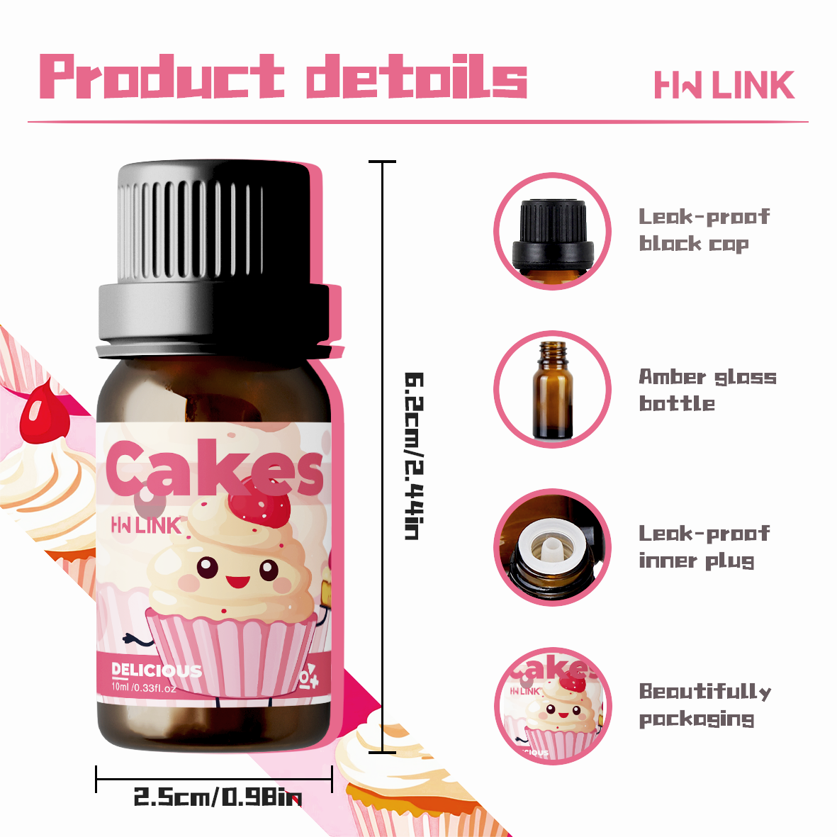 10ml Minyak Esensial Kue untuk - Candle Making Kits ulasan dan harga