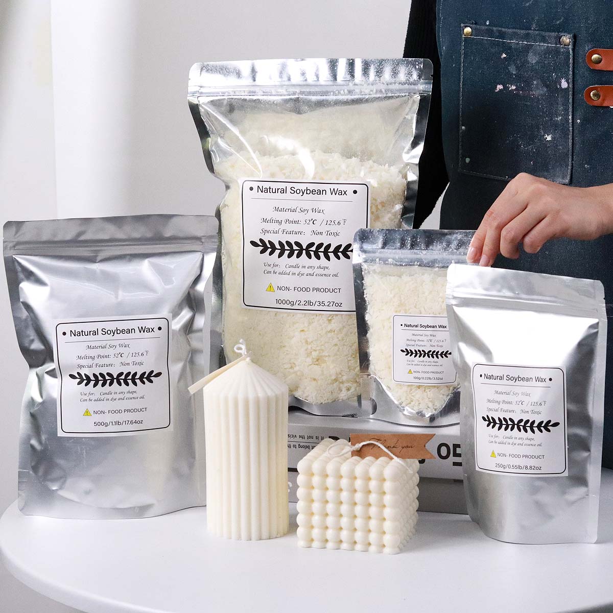 100/250/500/1000G Serpihan Lil - Candle Making Kits ulasan dan harga