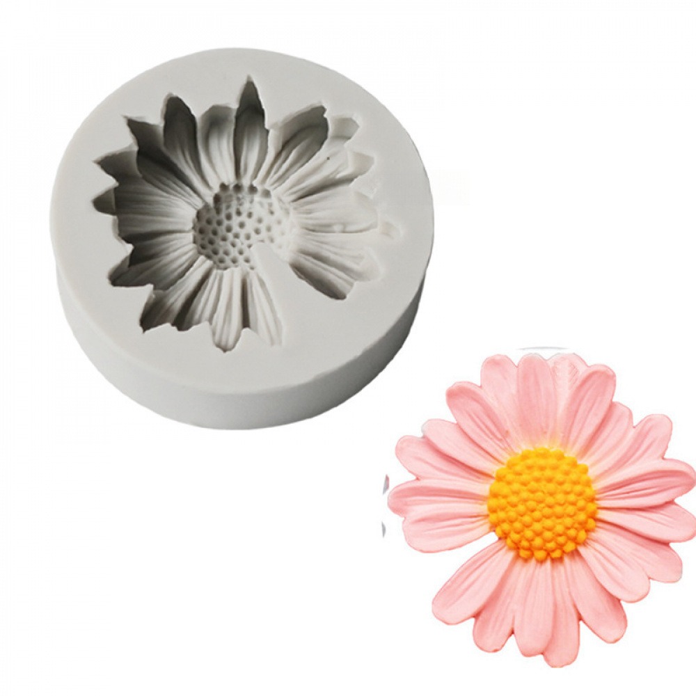 Cetakan Bunga Daisy 3D Cetakan - Candle Making Items ulasan dan harga