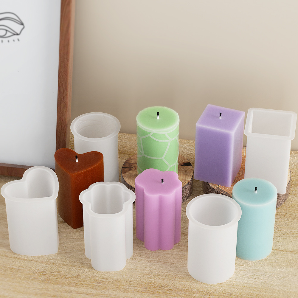 Cetakan Silikon Kolom Geometri - Candle Making Party ulasan dan harga