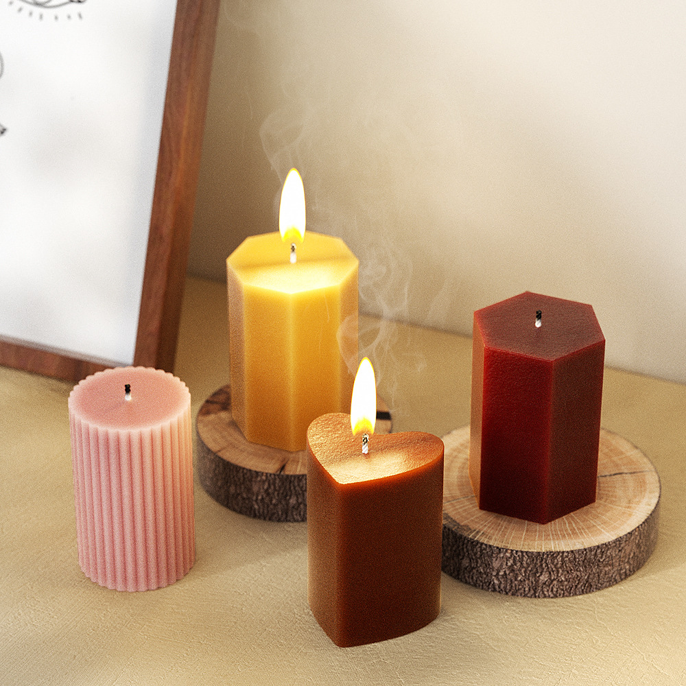 Cetakan Silikon Kolom Geometri - Candle Making Party ulasan dan harga