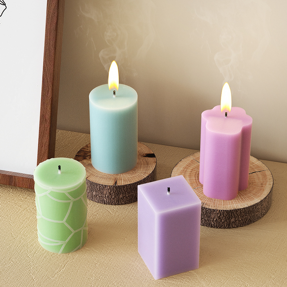 Cetakan Silikon Kolom Geometri - Candle Making Party ulasan dan harga