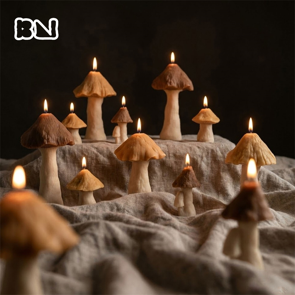 Cetakan Silikon Bentuk Jamur u - Candle Making Soy Wax ulasan dan harga