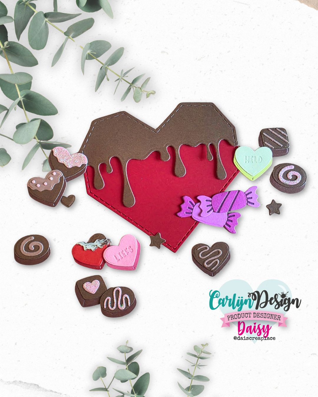 Kotak Bonbon Hati Unicorn Choc - Candle Making And Perfume ulasan dan harga