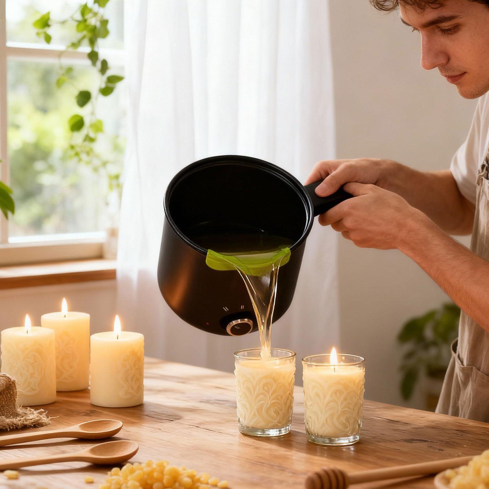 Panci Pelebur Lilin 1.5L Besar - Candle Making Tutorial ulasan dan harga