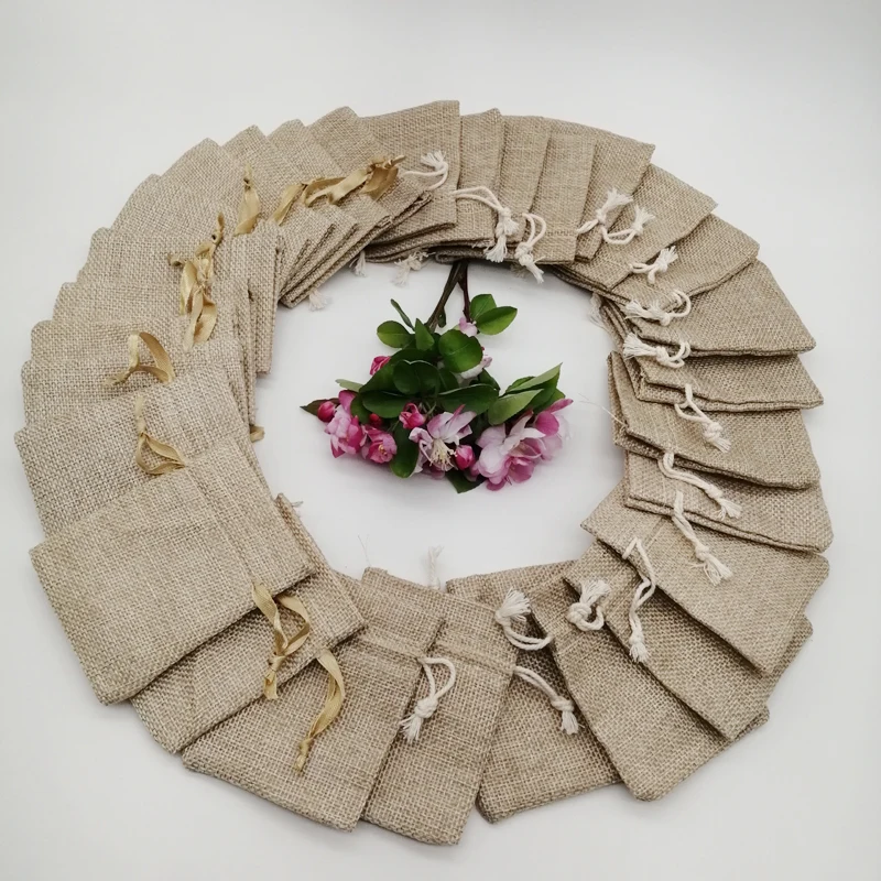 200 Buah Kemasan Tali Katun Pi - Jute Bag Packaging ulasan dan harga